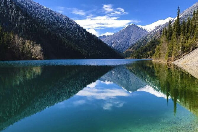 4-Day Altyn Emel Park + Kolsai & Kaindy Lakes + Charyn Canyon jeep-tour - Charyn viewpoint and Kolsai Lake: the mountain-lake day