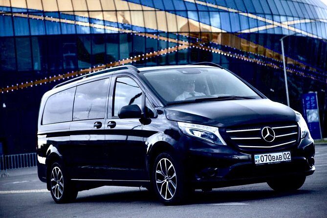 Almaty Airport Transfer Mercedes V-Class - Price and timing: $40 for a 25–45 minute ride