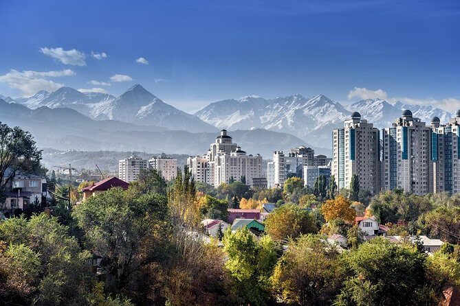 Almaty city tour - Central Mosque of Almaty: Big, Beautiful, and Free