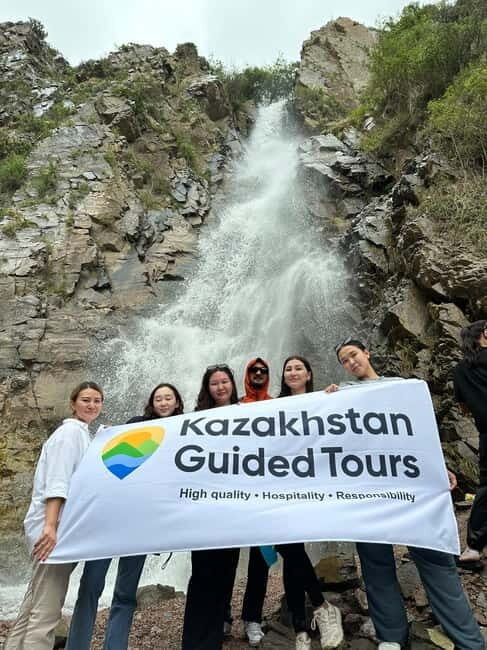 Almaty: Lake Issyk with Turgen Waterfall Day Tour - Lake Issyk at 1,756 m: turquoise water and serious photo time