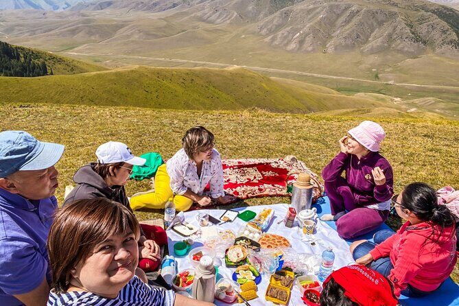 Assy Plateau - Stop 1 at Turgen: snacks, fruit, and a quick local pulse