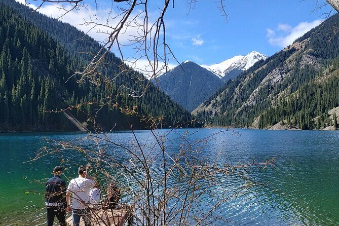 Charyn canyon and Kolsai lake One day tour - Kolsai Lake: mountain reflections and choosing how you want to see it