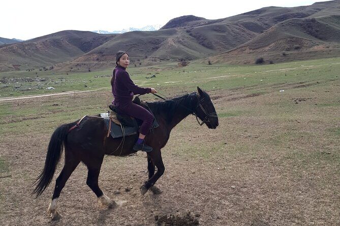 Horseback riding Tour - On the trail: hills, flatland, and built-in photo stops