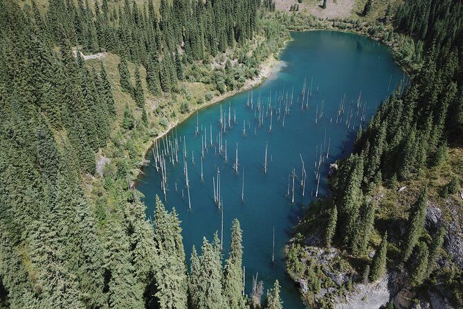 Kolsai and Kaindy lakes, via Charyn canyon. Private Day Tour from Almaty - Charyn Canyon at dawn: Castle Valley photos and a guided walk
