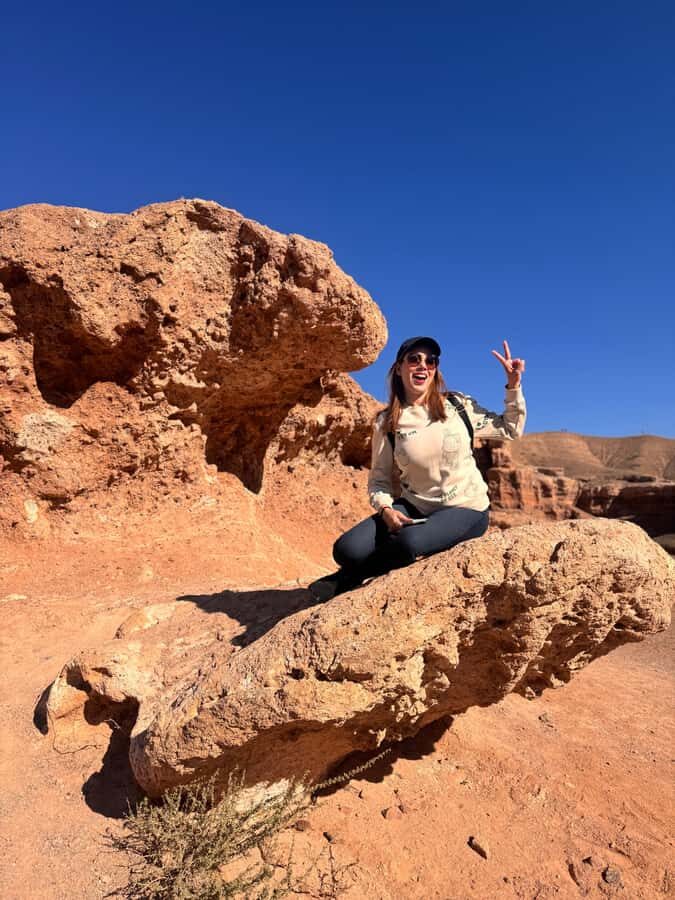 Priviate car tour to Charyn Canyon and Kolsay lake - Charyn Canyon: walking into the red-cliff world