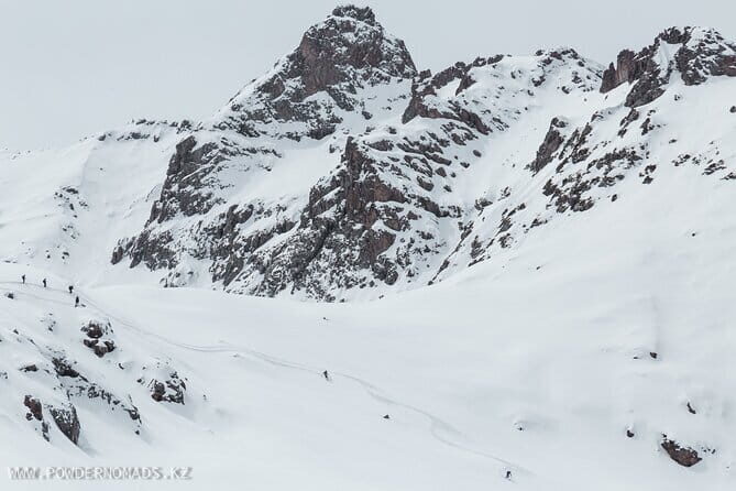 Yurt Based Shymbulak 4-day ski-touring and split-boarding trip - Talgar Pass Yurt Base: Heated sleeping, real bathroom setup