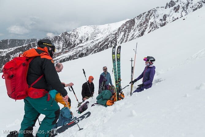 Yurt Based Shymbulak 4-day ski-touring and split-boarding trip - Acclimatization to Baiseitova (3450 m) and short avalanche training